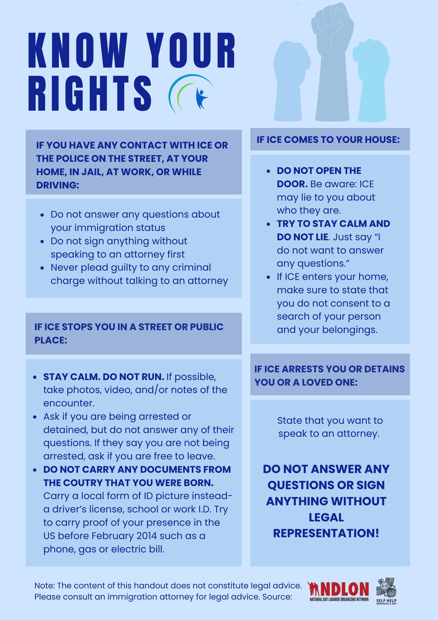 Know your rights